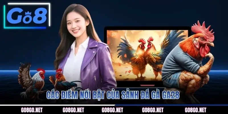 Các điểm nổi bật của sảnh đá gà GA28